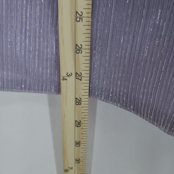 MSK V Neck Blouson Top with Trim Lavender 2x (AS) - Picture 5 of 6